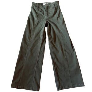 We The Free Libre High Rise Wide-Leg Jeans Thyme Size 27